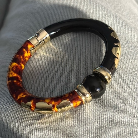 Amazing!! Italian Designer Sterling Silver 18k plated and EnamelBracelet - Picture 4 of 6